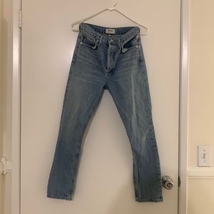 We are selling Agolde jeans